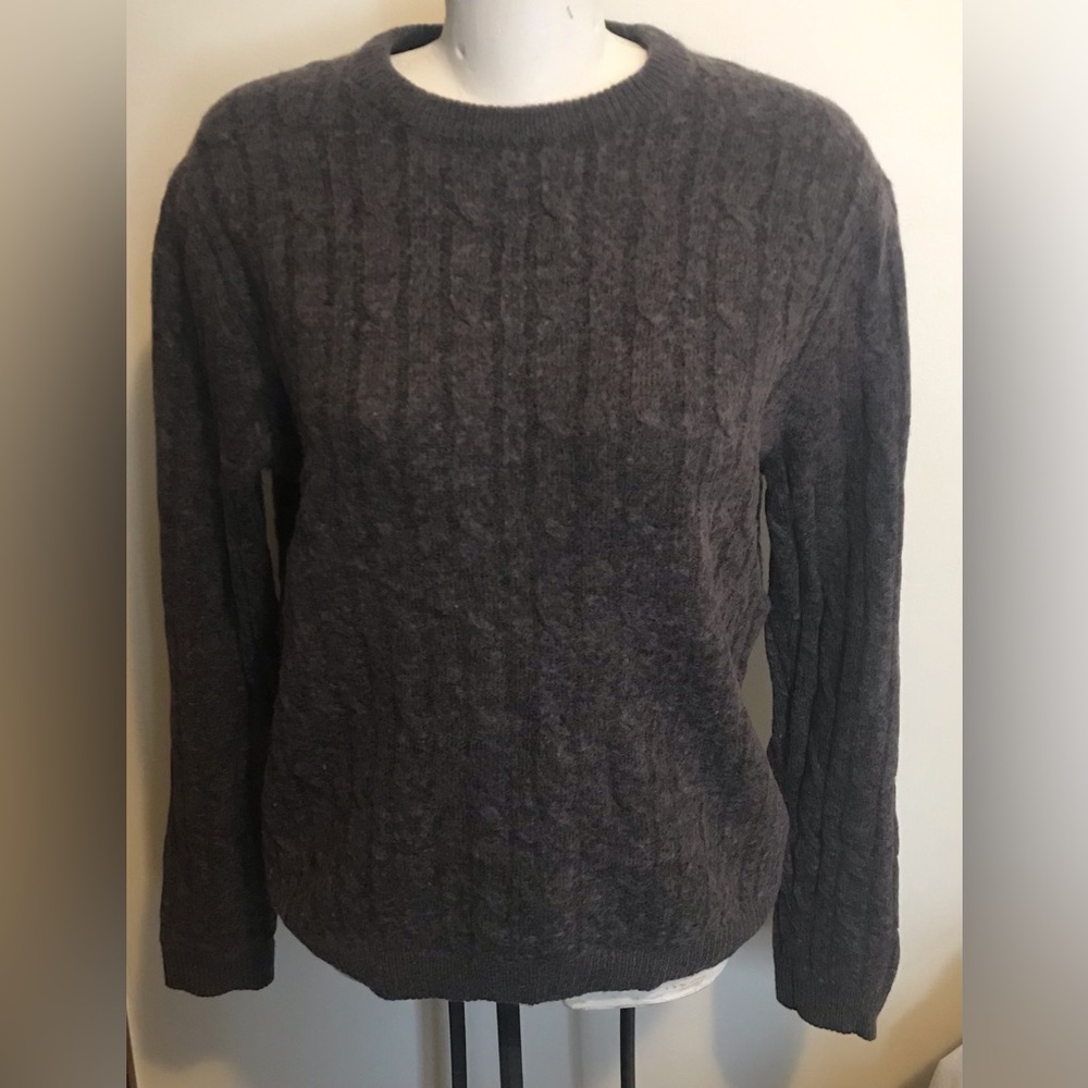 Minimum Cable Knit Wool Sweater - Size XL
